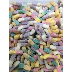 Mini Wormsjelly Candy Sweets 500g (Halal) Bags 